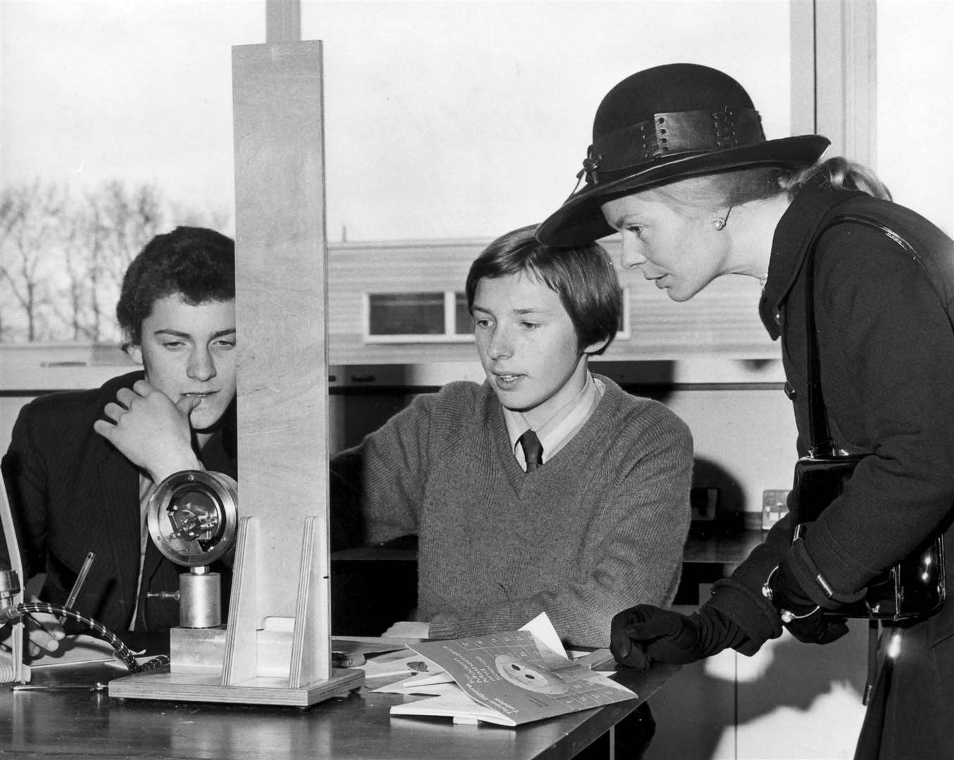 Duchess of Kent opens Sheppey School in March 1971