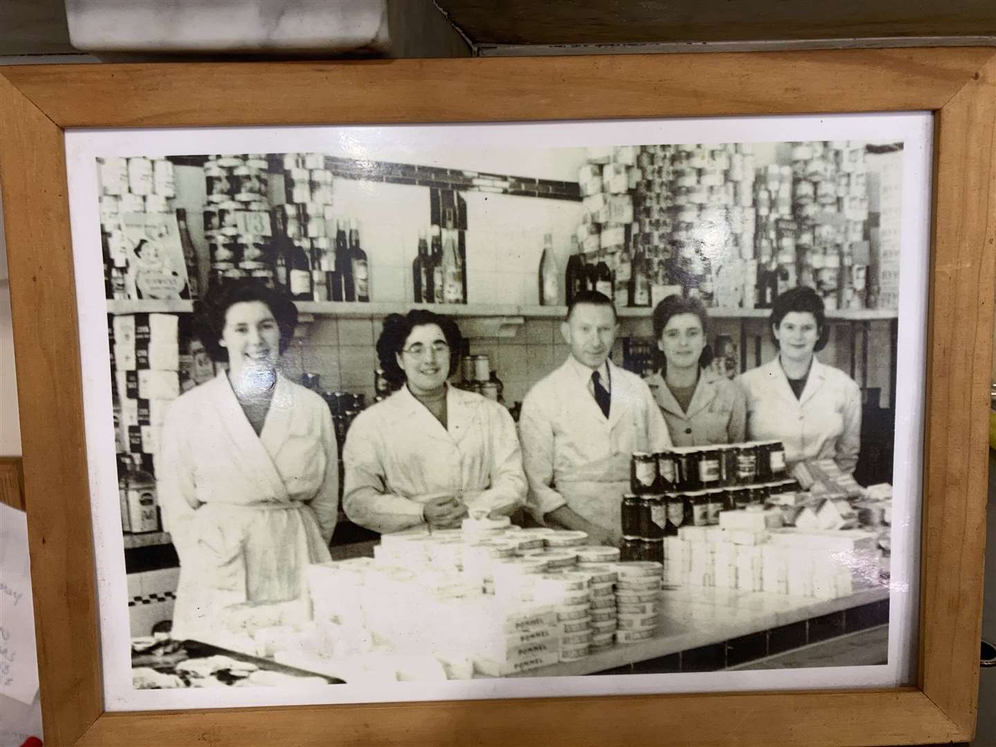 Staff at the shop in 1948
