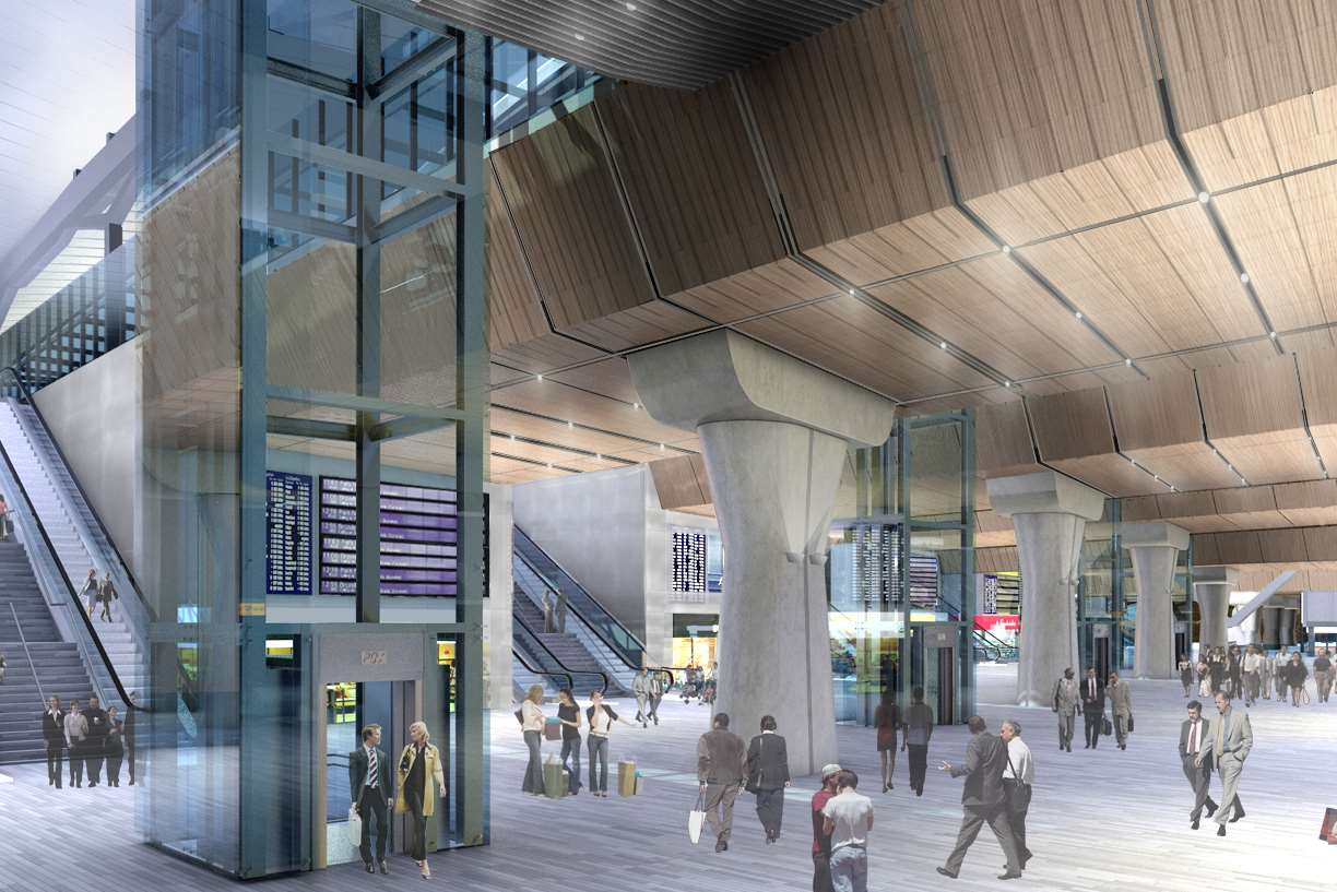 How a revamped London Bridge concourse could look