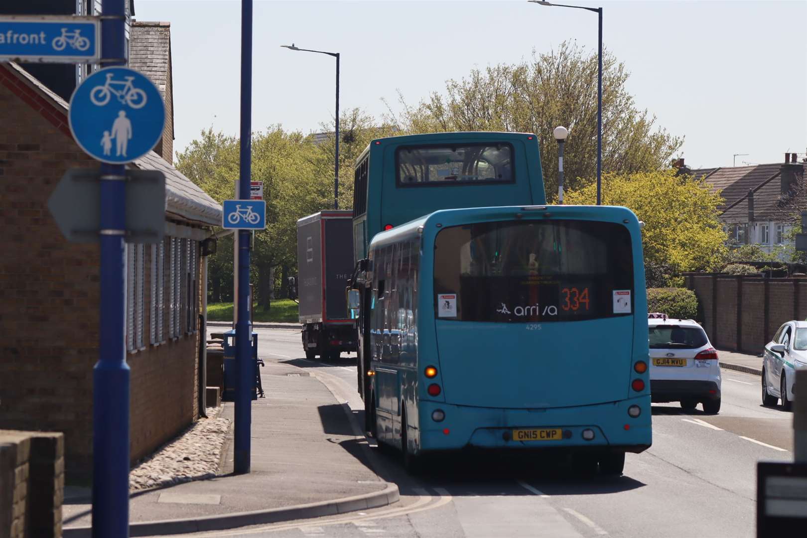 Arriva buses in Sheerness