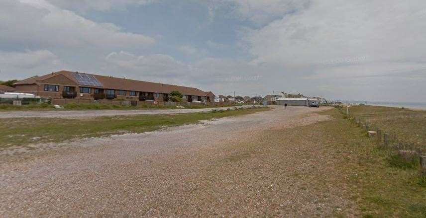 The new huts could be installed in the Coast Drive car park. Picture: Google