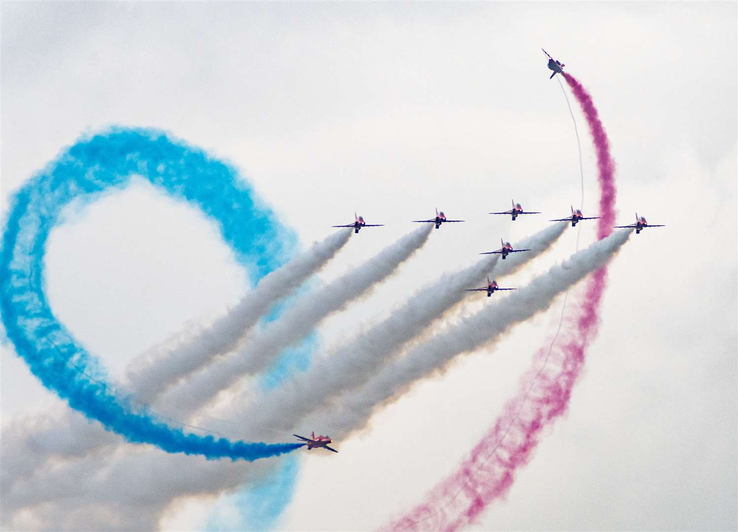 Headcorn will host the Red Arrows this summer. Picture: Keith Heppell