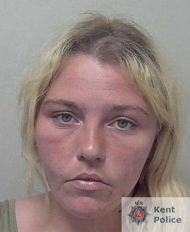 Cherrelle Clarke has been jailed. Picture: Kent Police