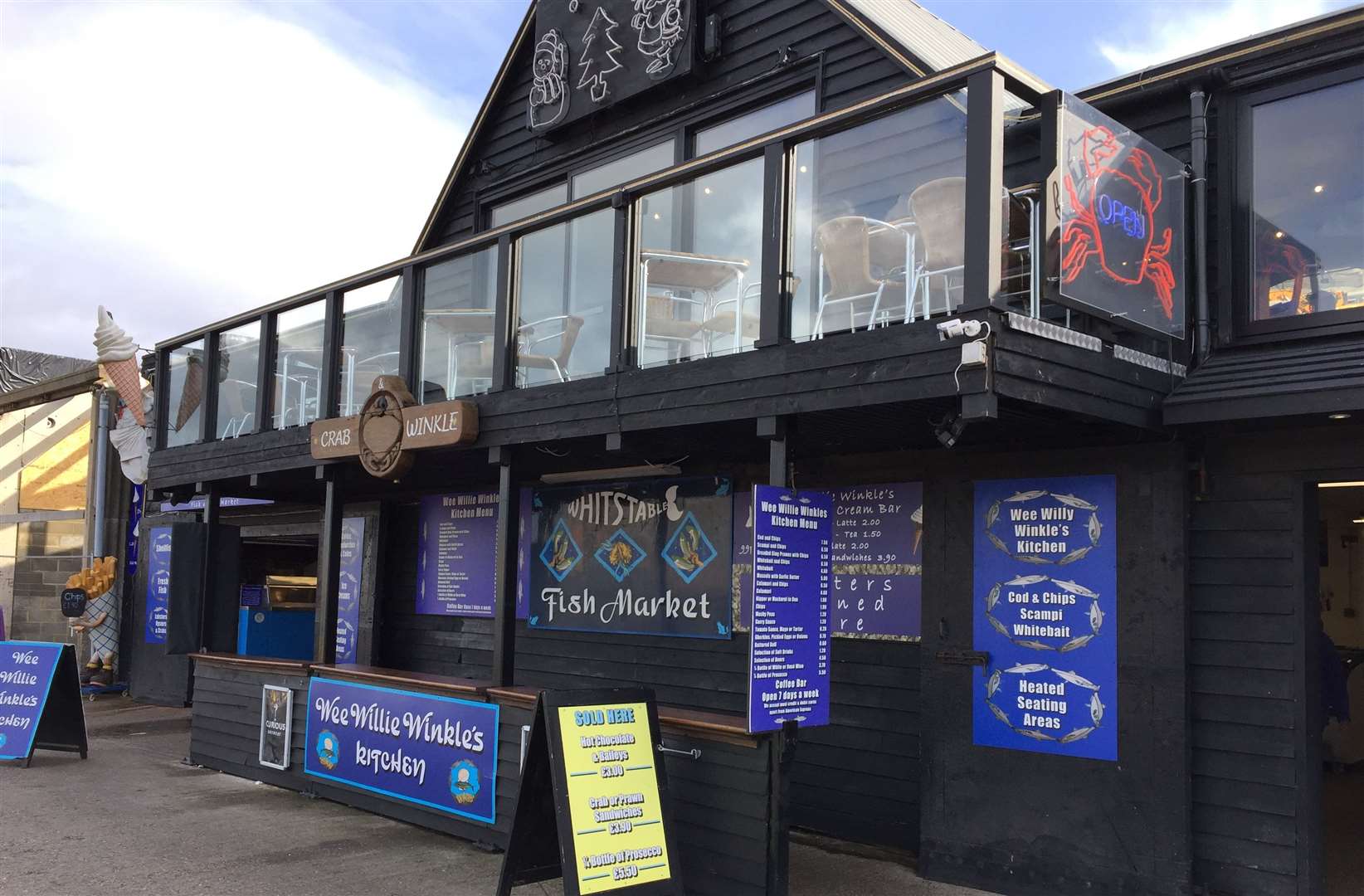 The Crab and Winkle has been running in Whitstable Harbour for more than two decades
