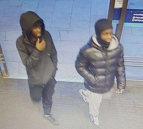 CCTV images have been released after a robbery in Dartford. Photo credit: