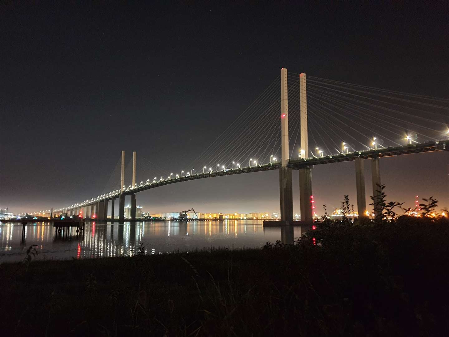 The Dartford Crossing at night. Picture: UrbeXUntold