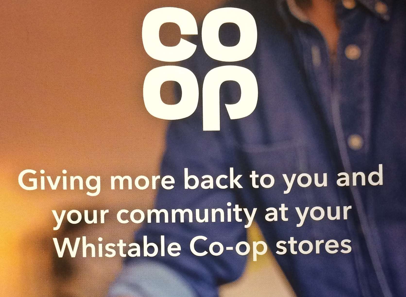 A Co-op leaflet is circulating around Whitstable with the town name misspelt