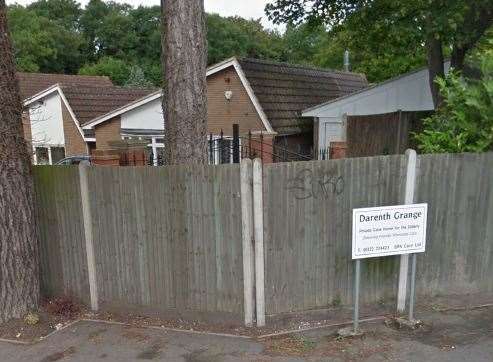Mrs Backhouse lived at Darenth Grange care home. Picture: Google Street View