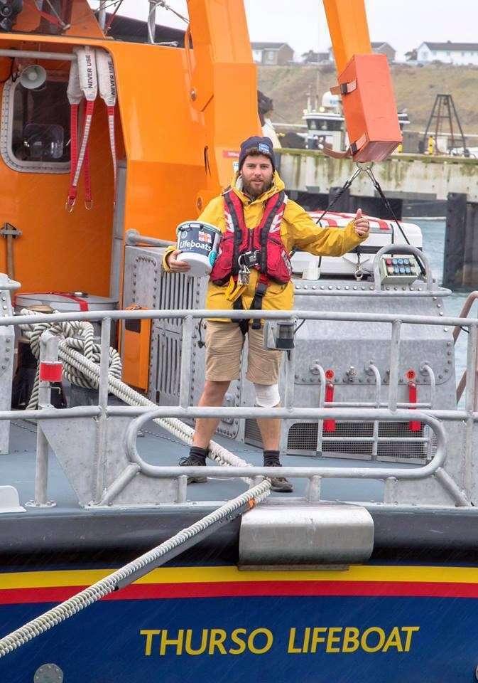 Alex is visiting RNLI stations across the country