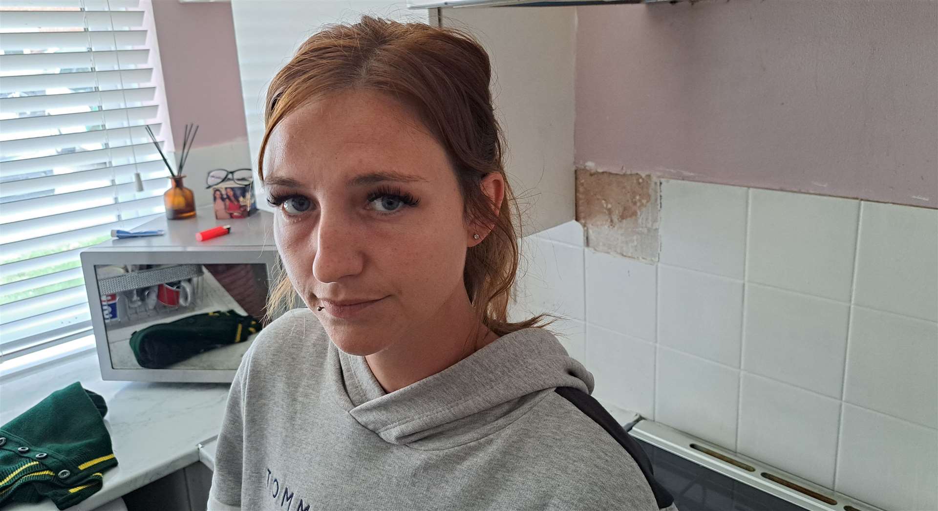 Stacey Cosier has welcomed the news of the review after issues with damp in her home in Smarden