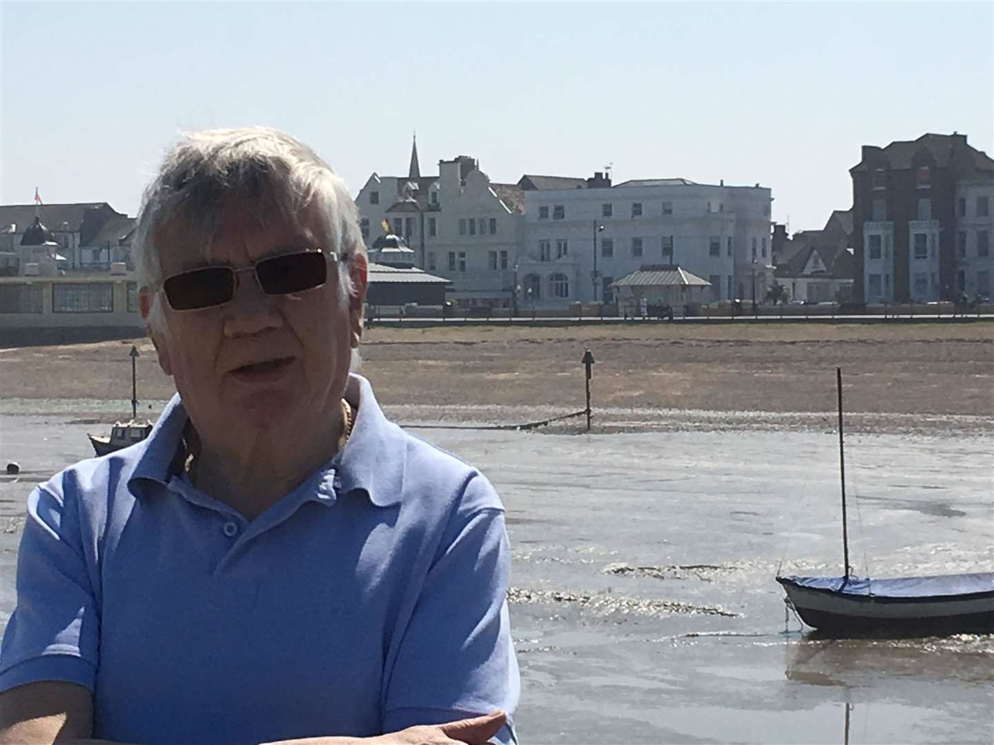 Brian moved to Herne Bay in 2018, where Alison says he "loved his place by the sea"
