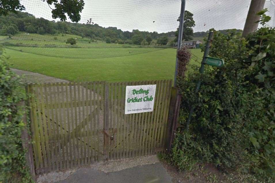 The match was hosted at Detling Cricket Club. Picture: Google Street View