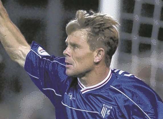 Andy Hessenthaler was in charge of Gills on their last visit to Ewood Park and scored in a 2-1 win.