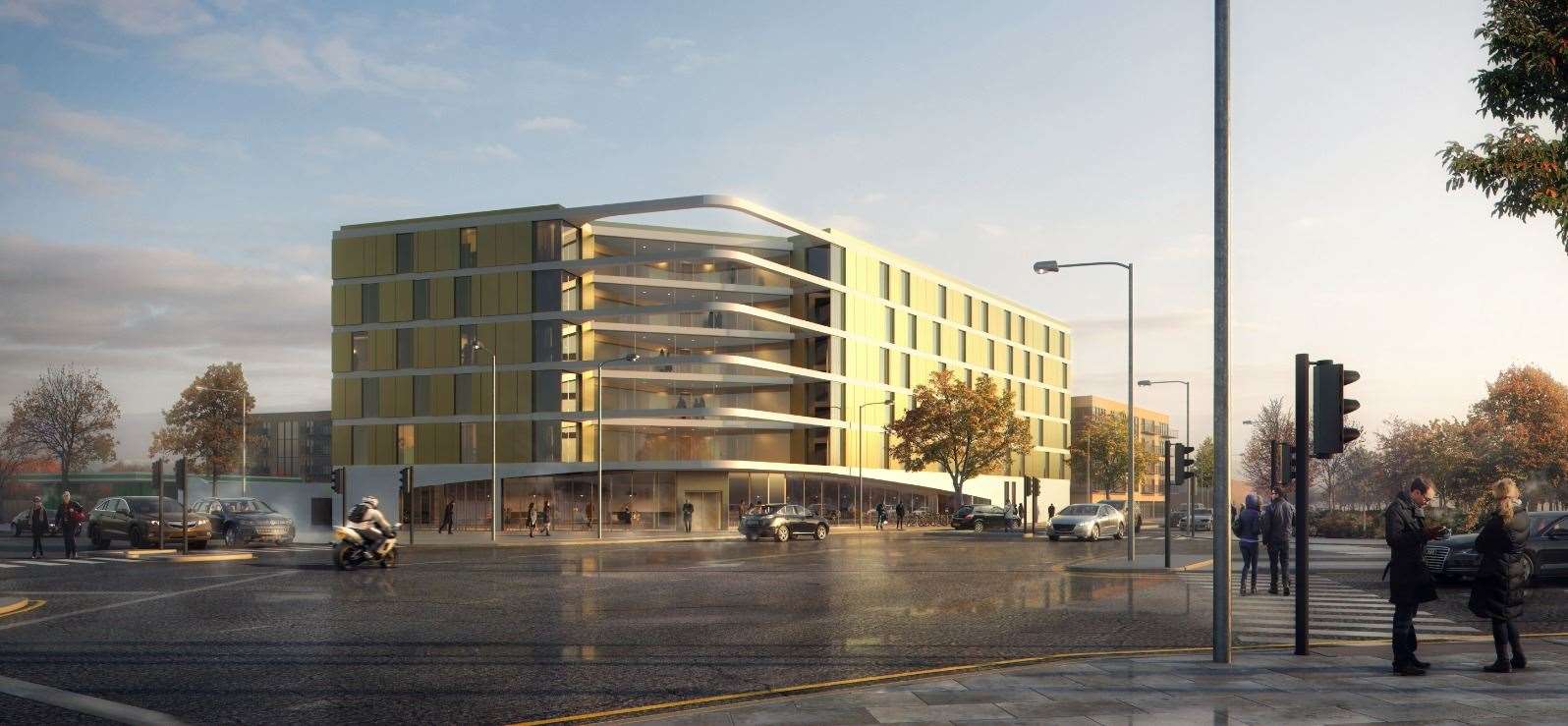 This image released to KentOnline shows how the 140-bedroom hotel is set to look