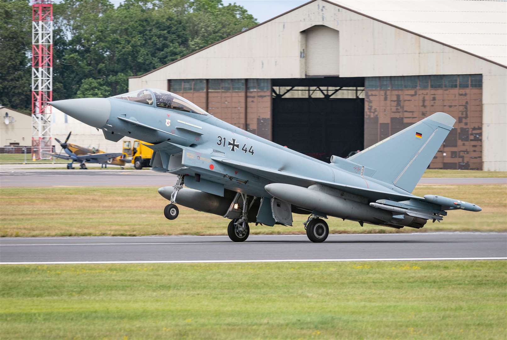 A Eurofighter Typhoon. Picture: Mark Wright/BAE Systems