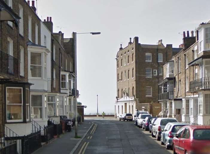 The body was found in Plains of Waterloo, Ramsgate. Picture: Google.