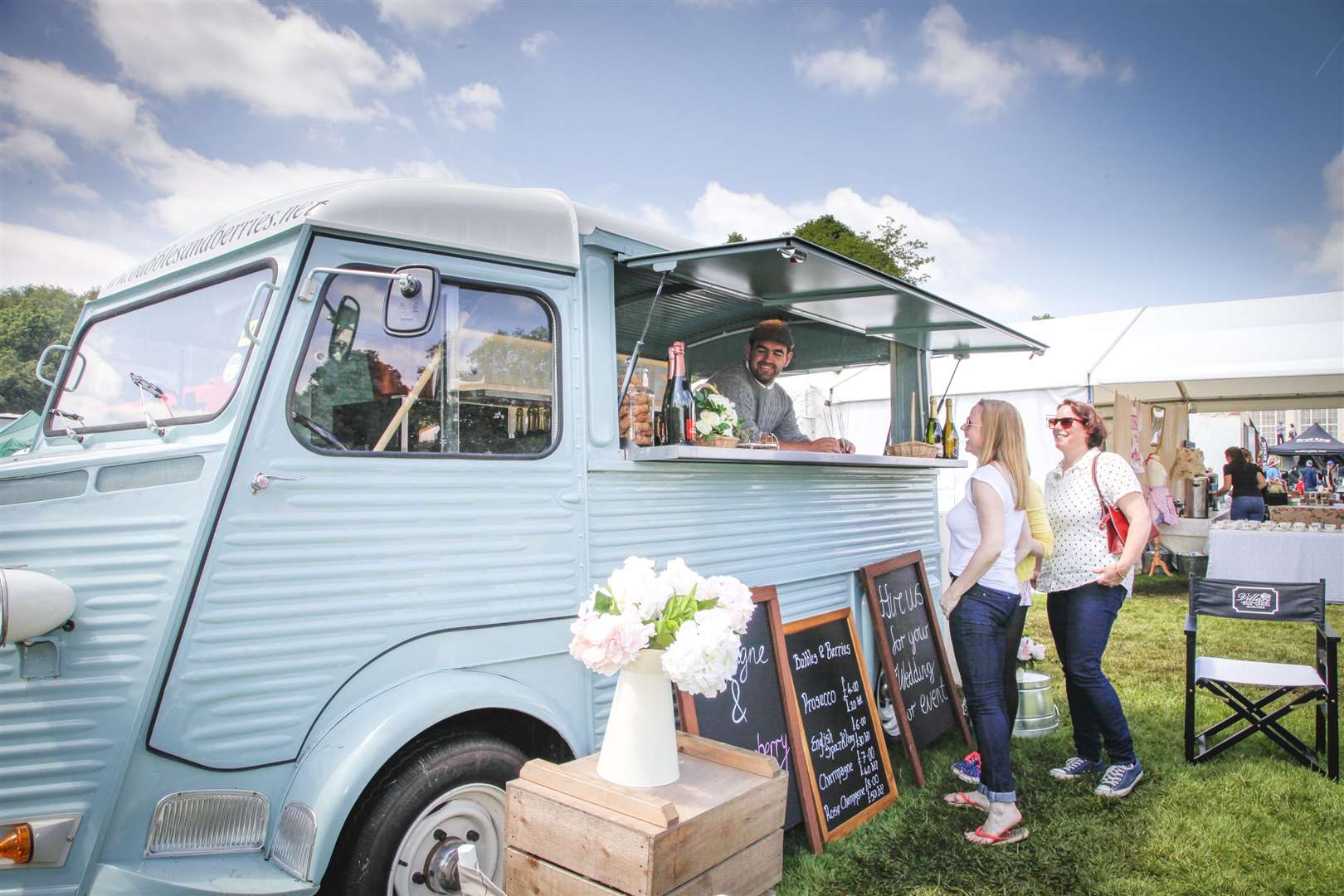 Street food, world cuisine, sweet treats and delicious drinks are all served at the festival. Picture: Foodies Festival