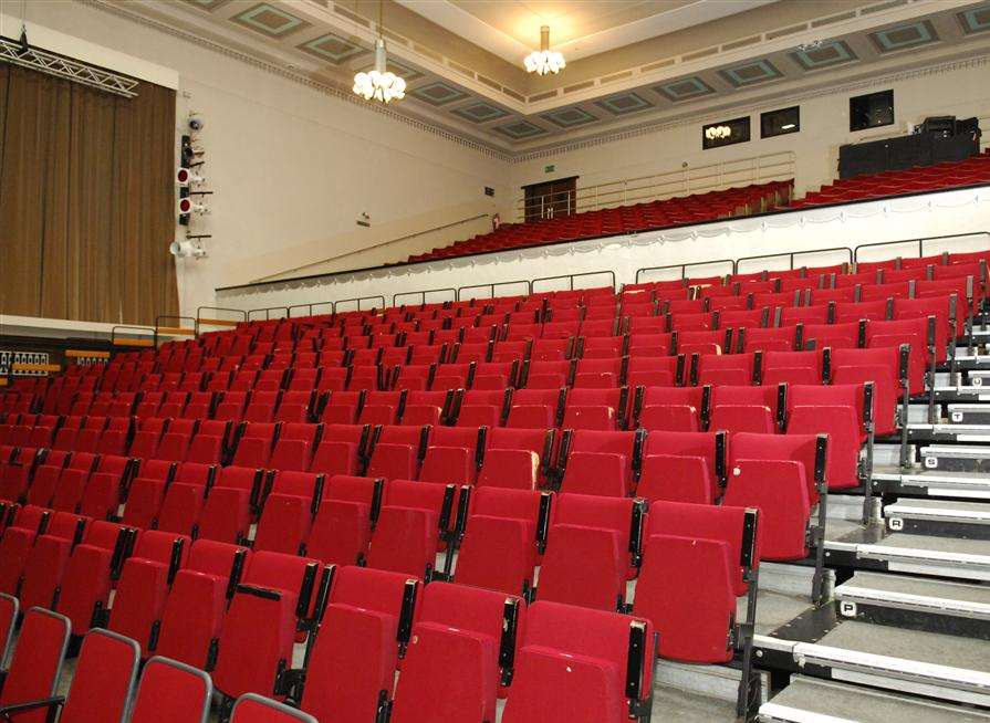 Plans for the Assembly Hall Theatre were discussed at a public meeting tonight