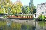 An artist’s impression of how the barge restaurant will look when it arrives in Maidstone