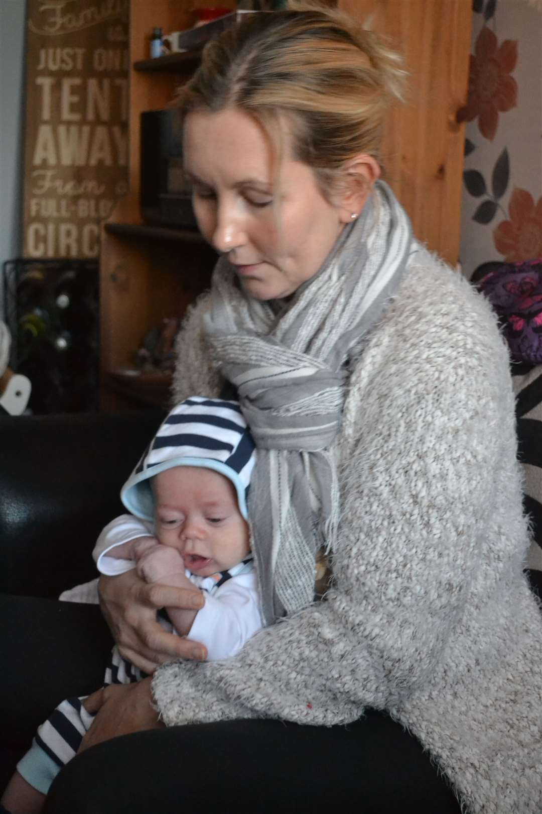 Rebecca Kruza with baby Henry