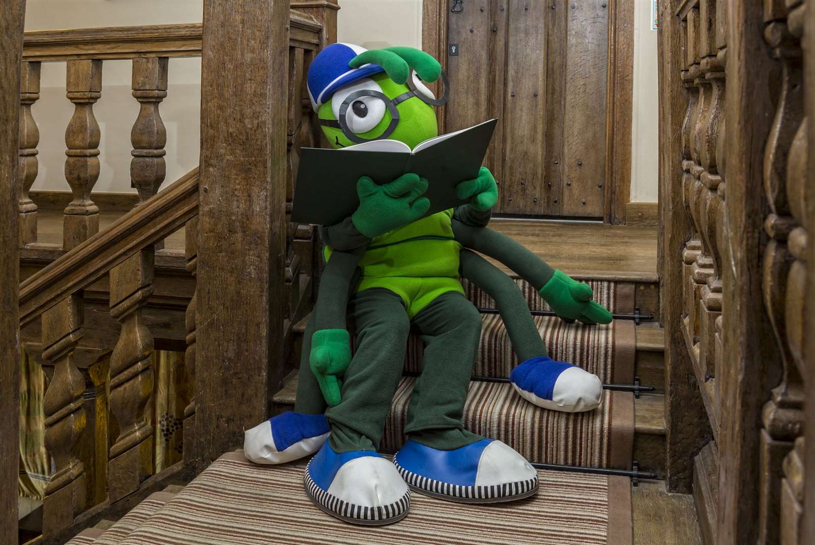 Schools taking part in World Book Day 2020 have the chance to win a visit from book-loving Buster Bug.