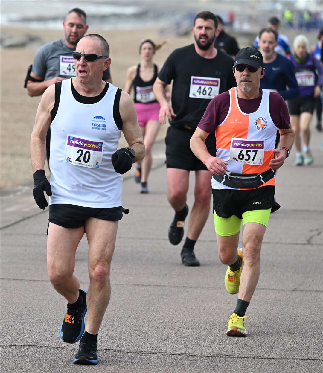 Mark Savill (No.657) of South Kent Harriers. Picture: Barry Goodwin