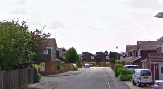 The device was taken from a home in Fallowfield, Sittingbourne. Picture: Google
