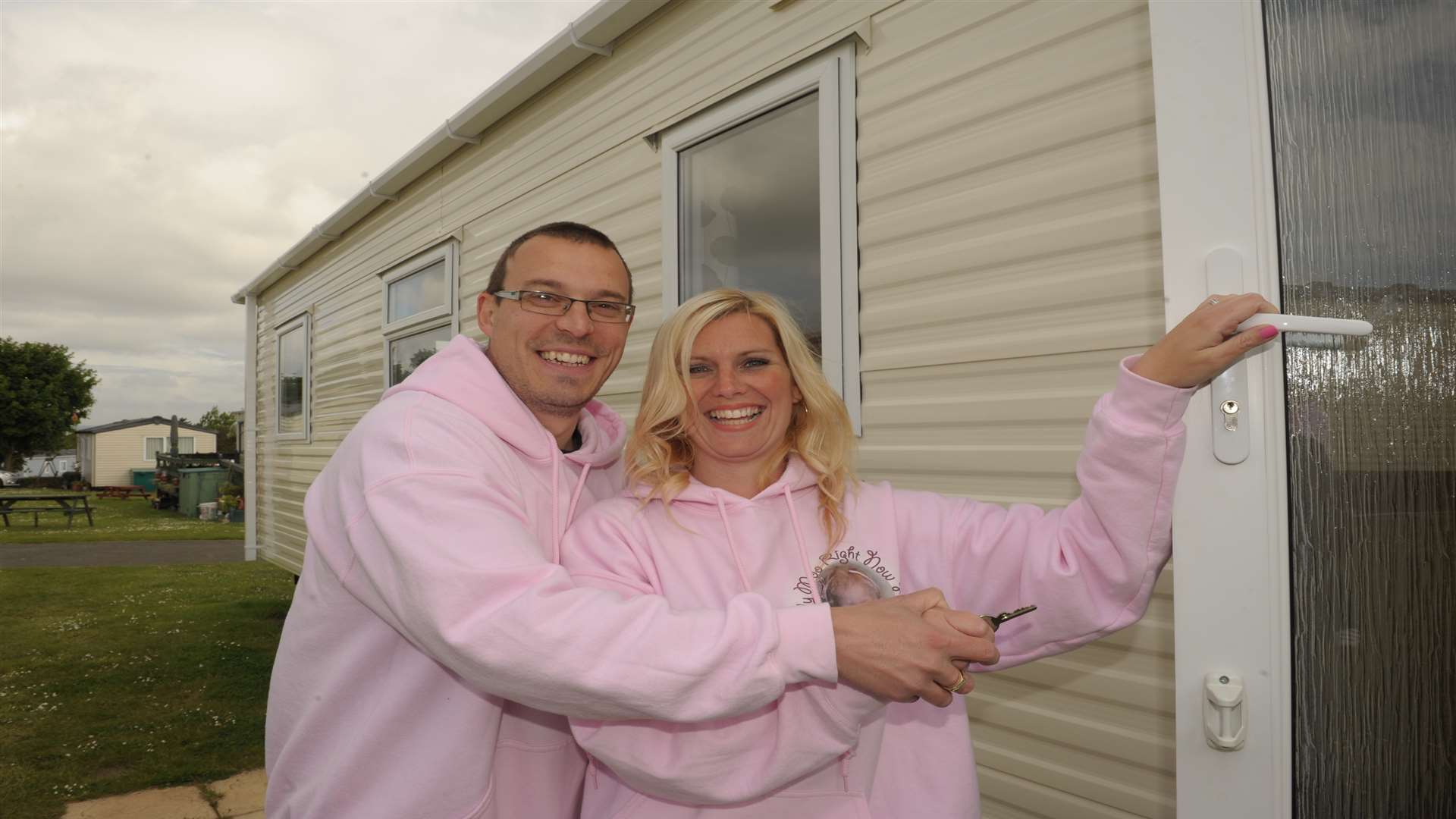 Donna and Jon Reeve bought the caravan in 2014