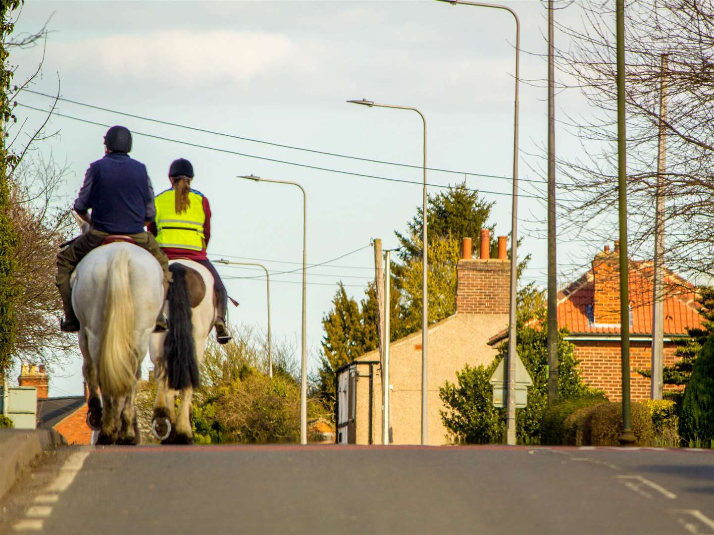 A bridleway would help keep riders safe