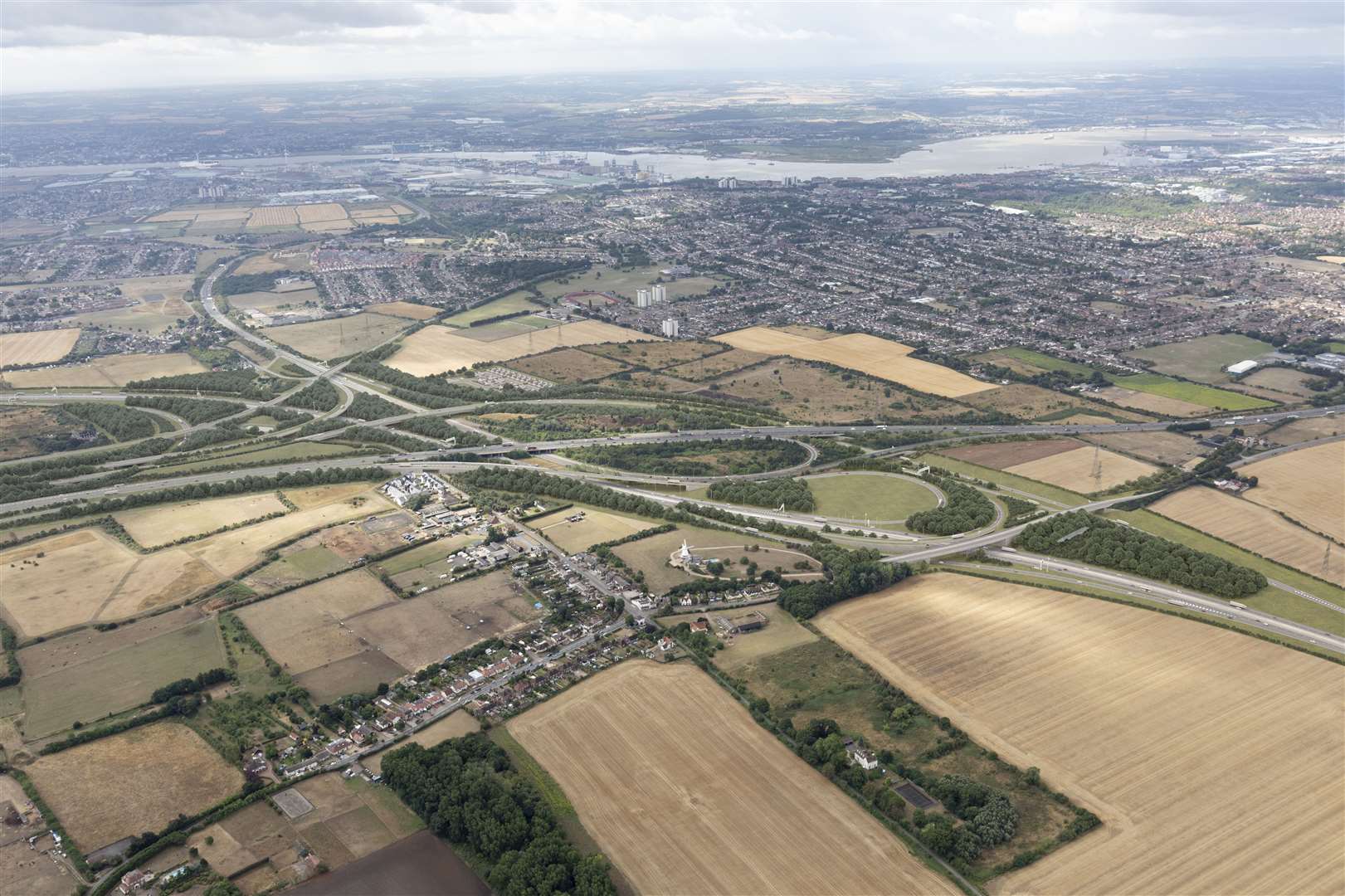 Proposed view of A13 and A1089 looking south