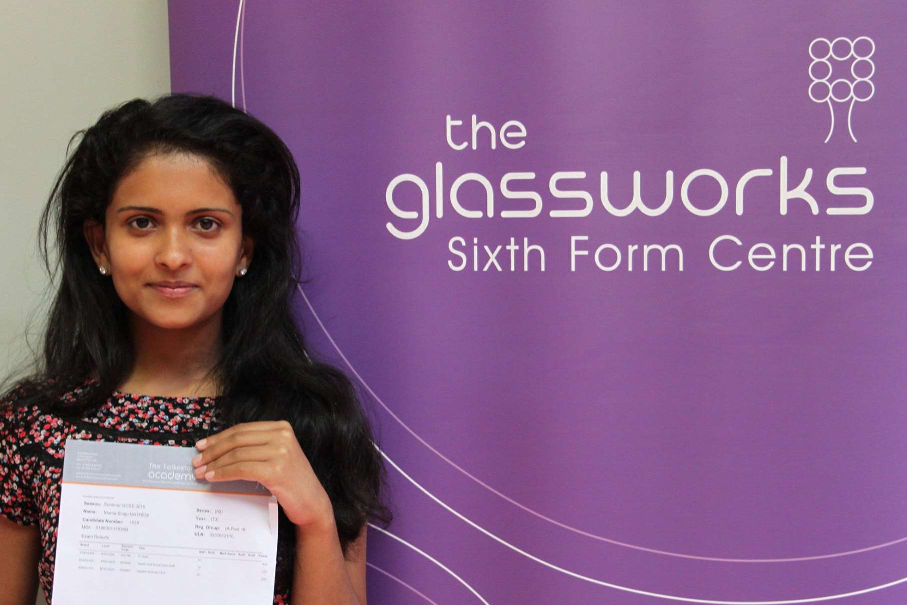Marita Mathew has been accepted at Kingston University to read Pharmacy after getting BTEC distinction grades in Science, Health & Social Care and ICT