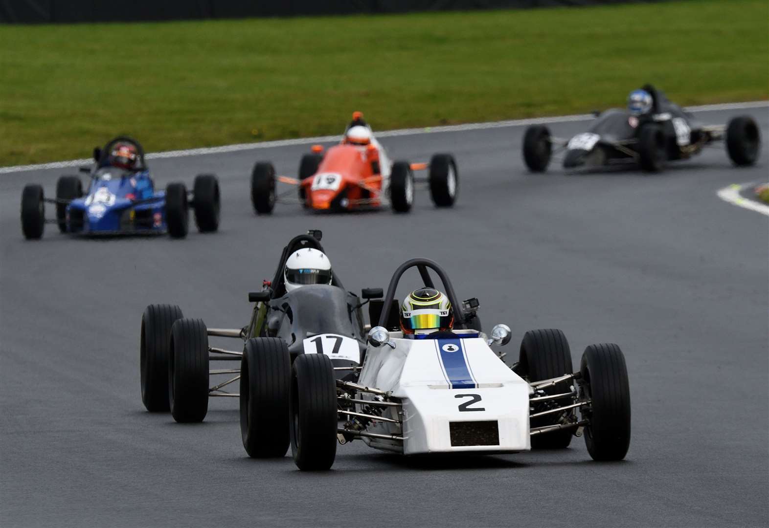 Ben Powney, from Hythe, made his Formula Ford debut, winning the Classic class in both races. Picture: Simon Hildrew