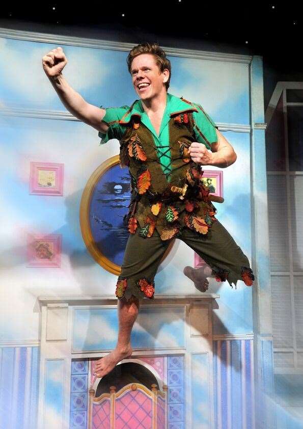 Lloyd Warbey of Disney Channel's Art Attack, plays Peter Pan (7655757)