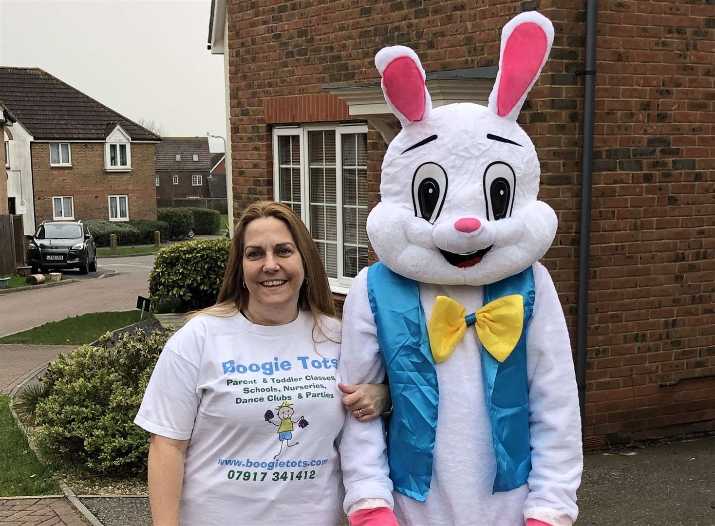 Sammie Searle and her son Ben will be going round Swale this Easter, visiting children on their doorsteps