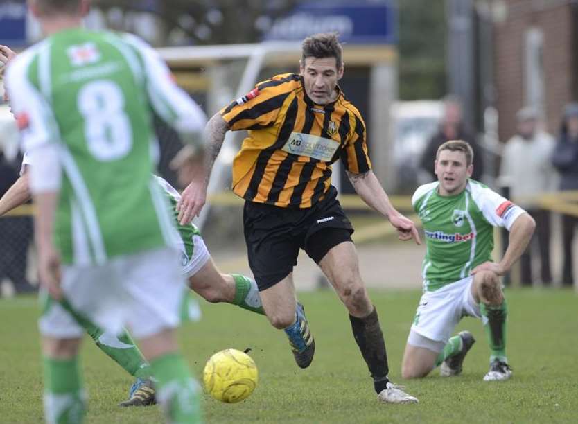 Folkestone Invicta will travel to play Guernsey on a Friday night Picture: Gary Browne