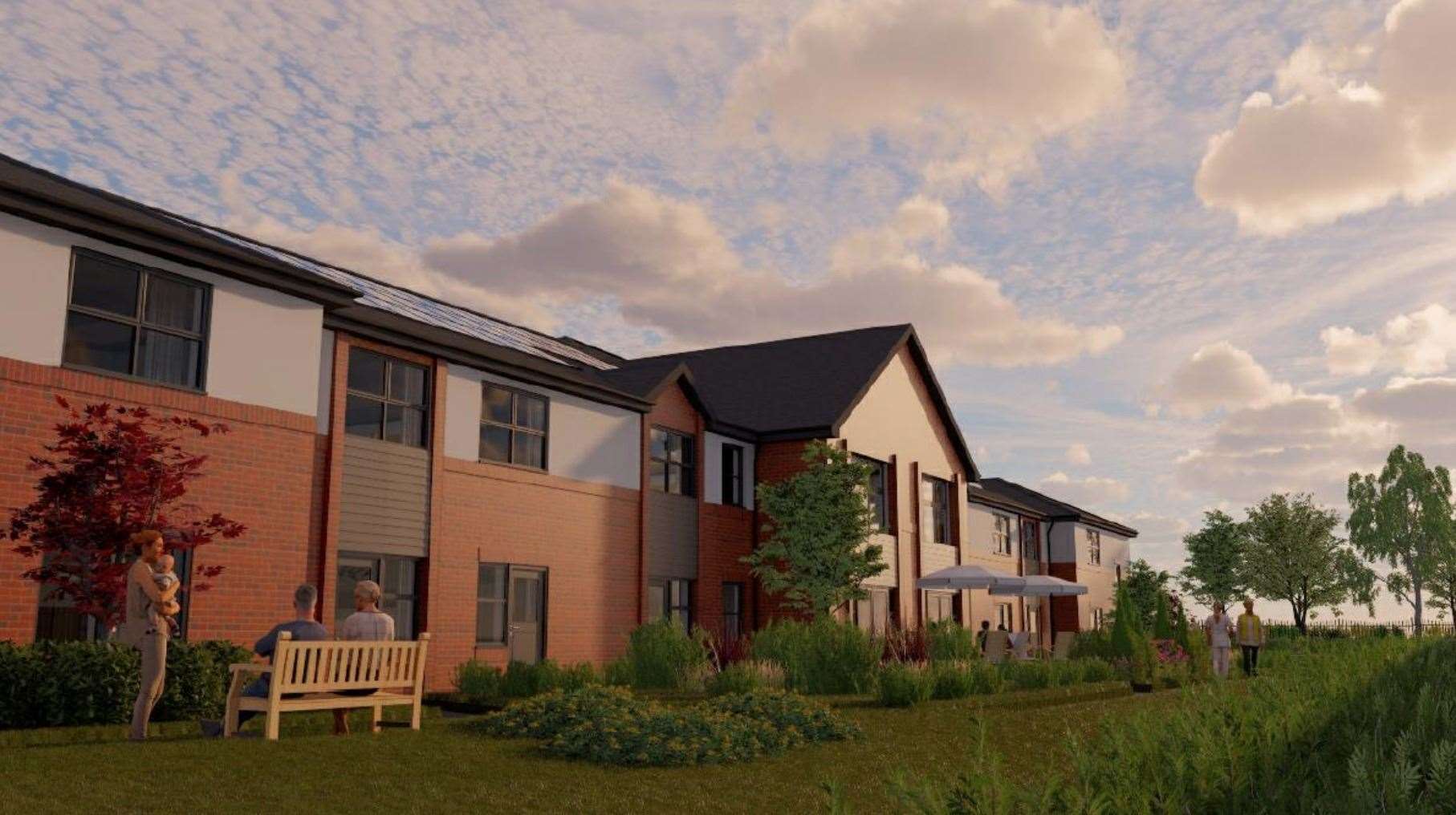 Developers say the Broadstairs care home will include a hairdressers and a cinema room