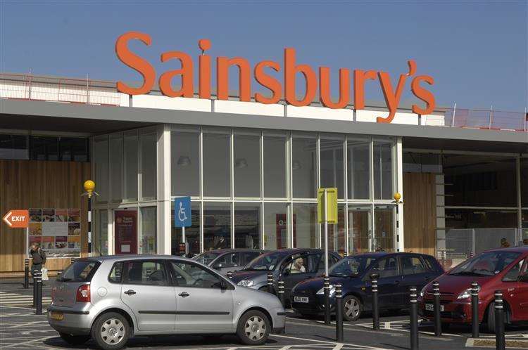The Sainsbury's Bybrook store where the cards were purchased