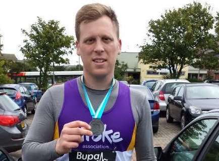 Dan Price is running 30 half marathons in 30 days to raise money for the Stroke Association