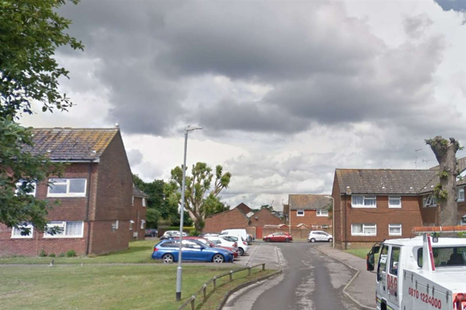 A woman was reportedly raped by a man known to her in New Town Green in Ashford. Picture: Google