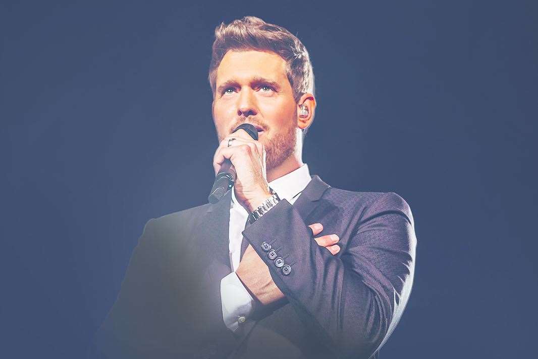 Michael Buble is set to perform at the Spitfire Ground in Canterbury in July