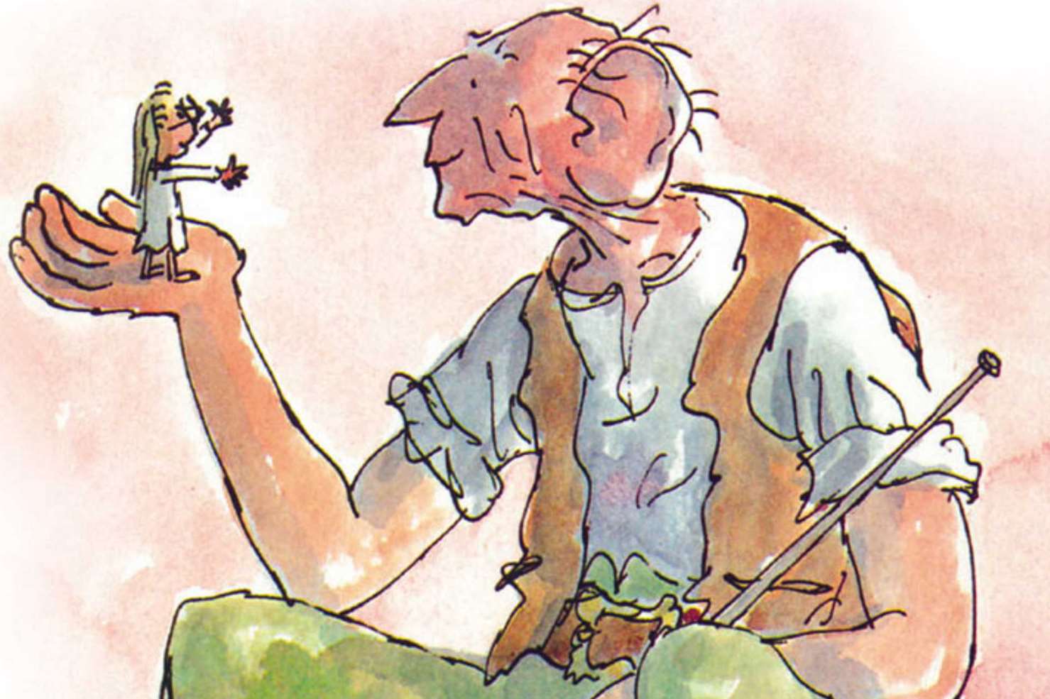 The BFG - Big Friendly Giant, one of Roald Dahl's much-loved stories