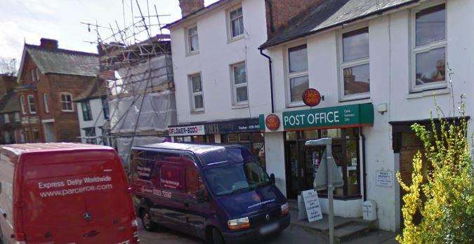 Staplehurst's High Street post office was targeted by robbers (6870488)