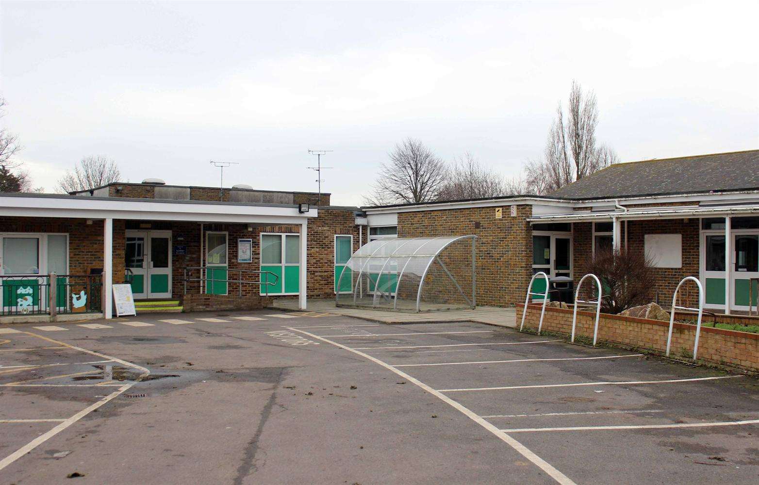 A 'cupboard door' was removed at Brompton Westbrook Primary School