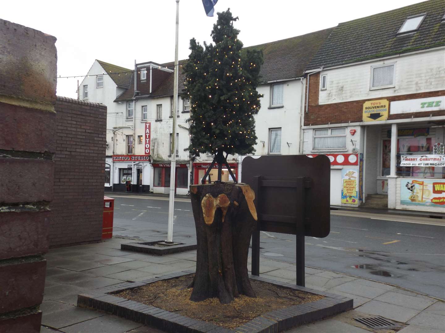 The Dymchurch Christmas tree