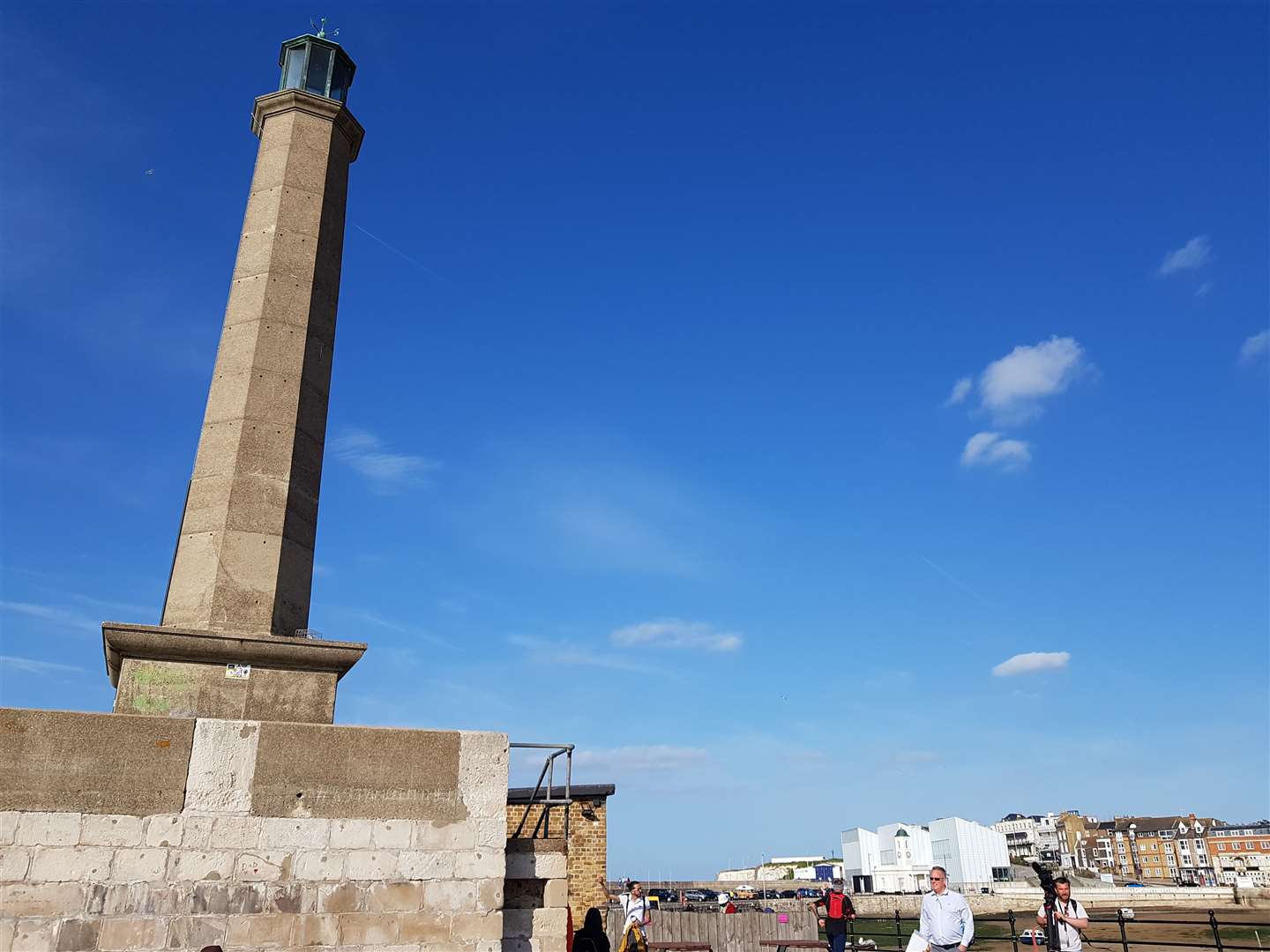 The end of the Harbour Arm in Margate - as seen in Killing Eve and Only Fools and Horses