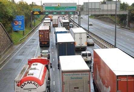 Traffic is queuing back over the Dartford Crossing. Photo: Stock