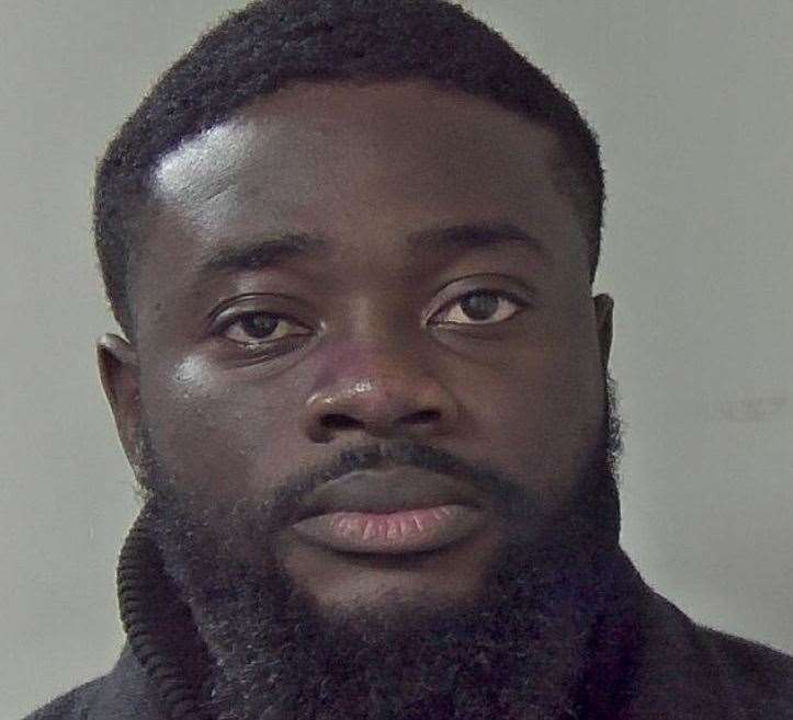 Godfred Sarpong has been jailed. Picture: Kent Police