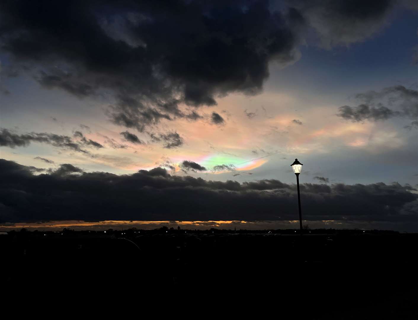 The clouds above the promenade between Herne Bay and Whitstable. Picture: Josh v.Graevenitz