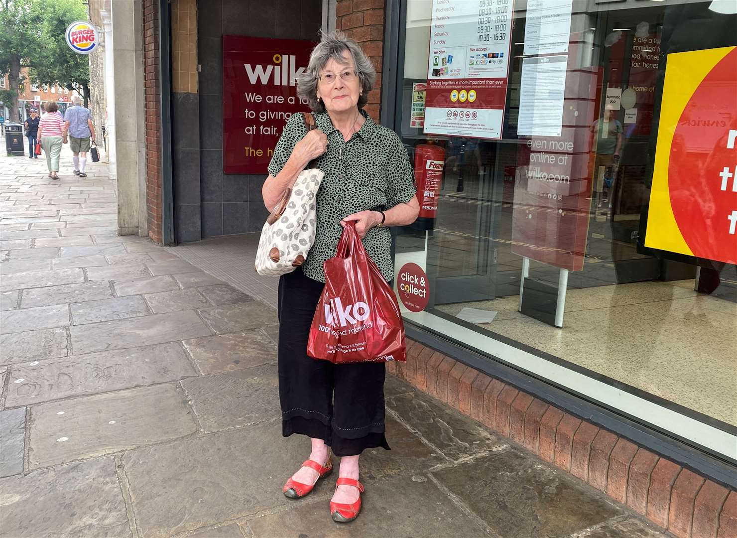 Erika Siddiqi, who lives in Canterbury, feels terrible and sad that her local Wilko will be shuttered