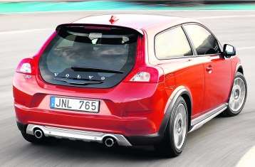 a Volvo C30 Coupe